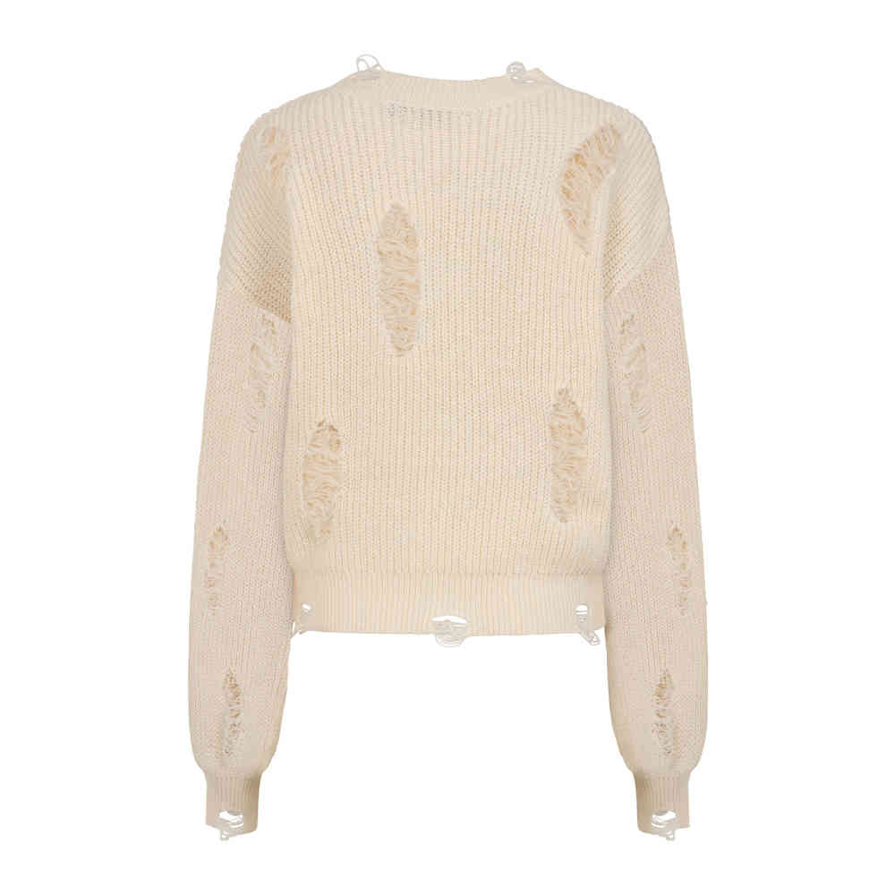 Banned - Kara Vex Gebreide trui - Gebroken wit